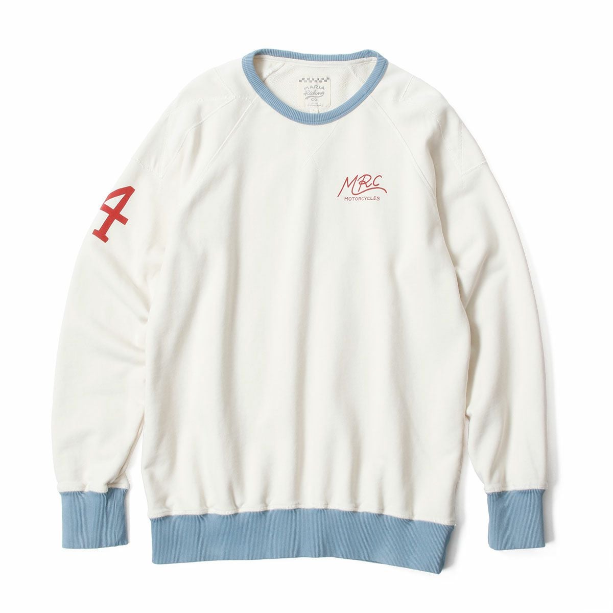 Maria Riding Company｜パイオニア スウェットシャツ｜ナチュラルホワイト