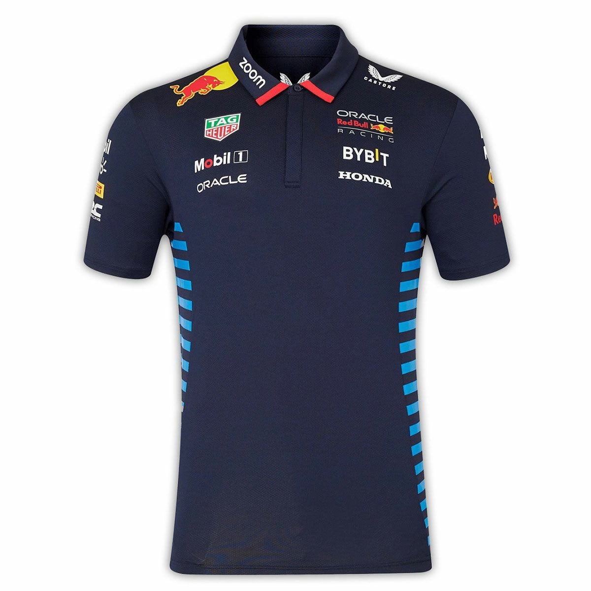 F1 レッドブルRed Bull Racing チームポロシャツ L オラクル レッドブル レーシング チームポロシャツ 2024