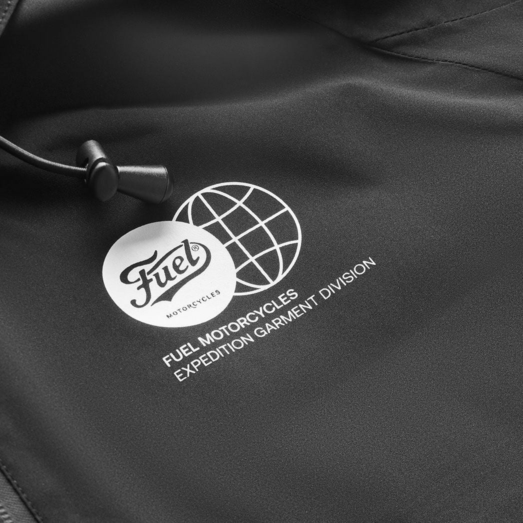 Fuel Motorcycles｜アドベンター レインコート｜レインウェア｜ブラック