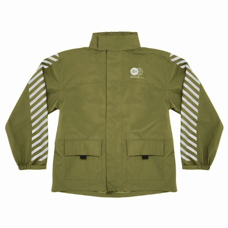 Fuel Motorcycles｜レイナースーツ｜レインウェア｜カーキ