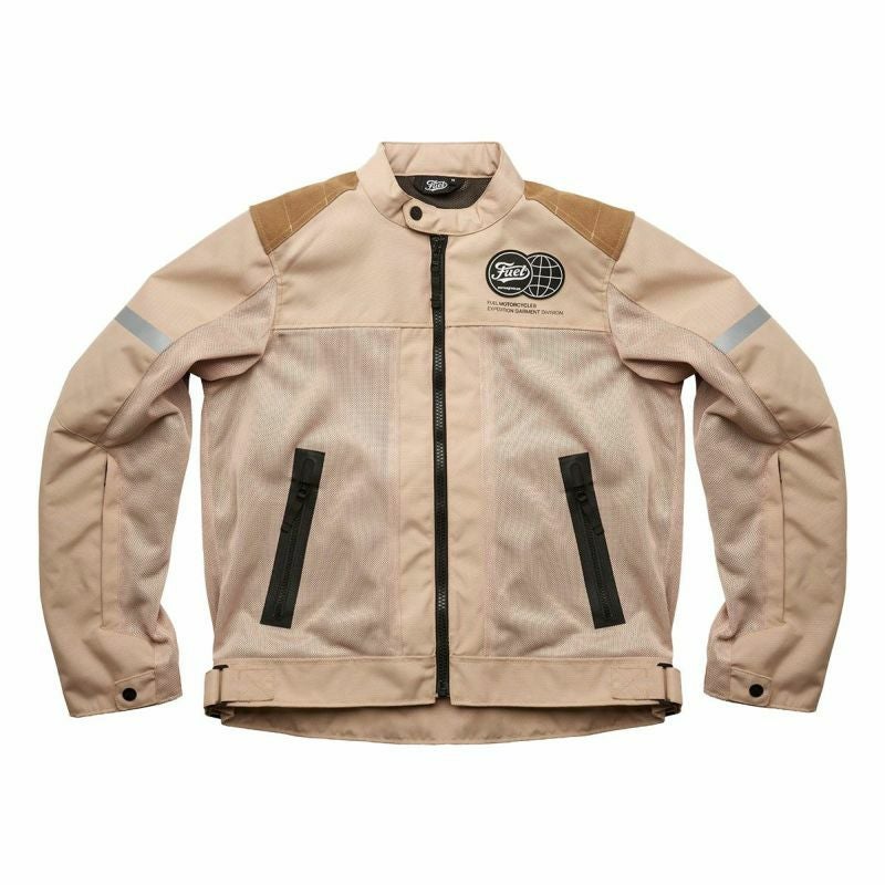 Fuel Motorcycles｜フェニックス メッシュ ジャケット サンド｜メッシュ