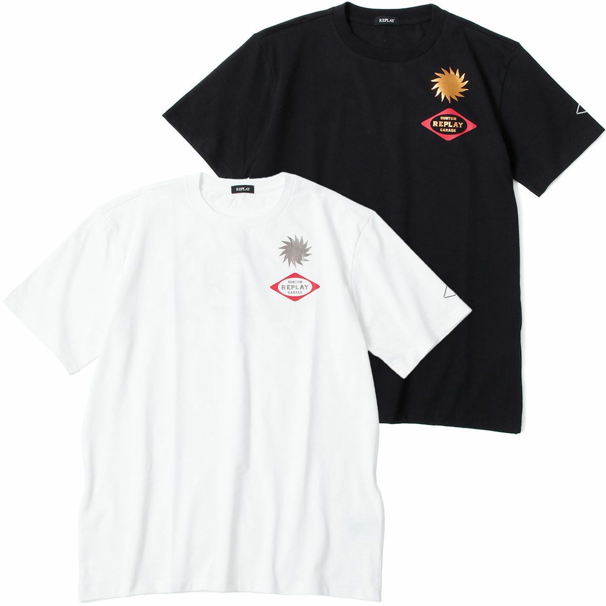Replay｜カスタムガレージ プリント Ｔシャツ｜