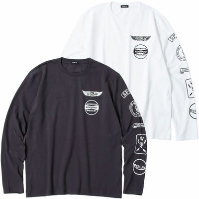 Replay｜オープンエンドジャージーモーターサイクルロングTシャツ｜ロングスリーブ