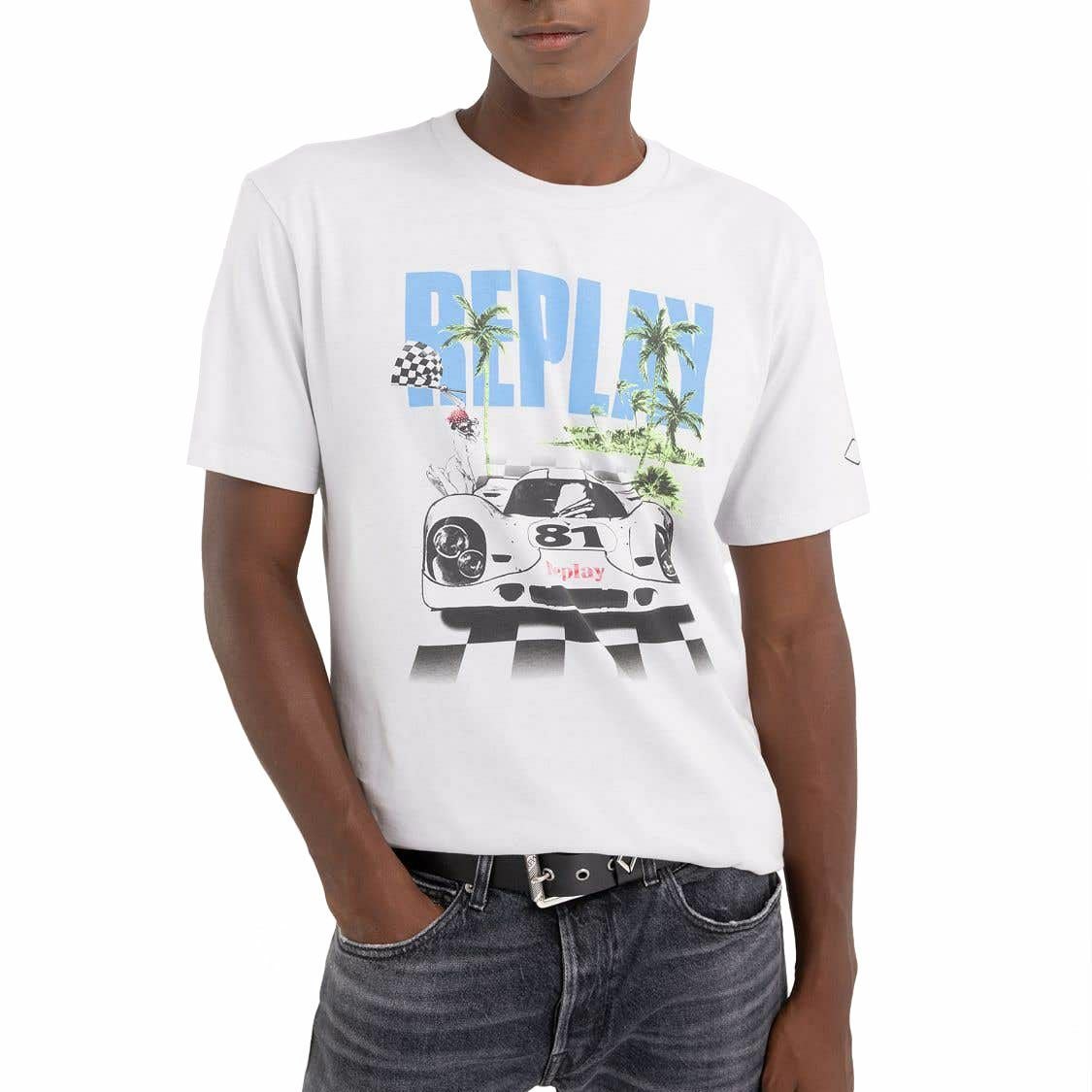 レーシングカー プリント Tシャツ | モトーリモーダ公式オンライン