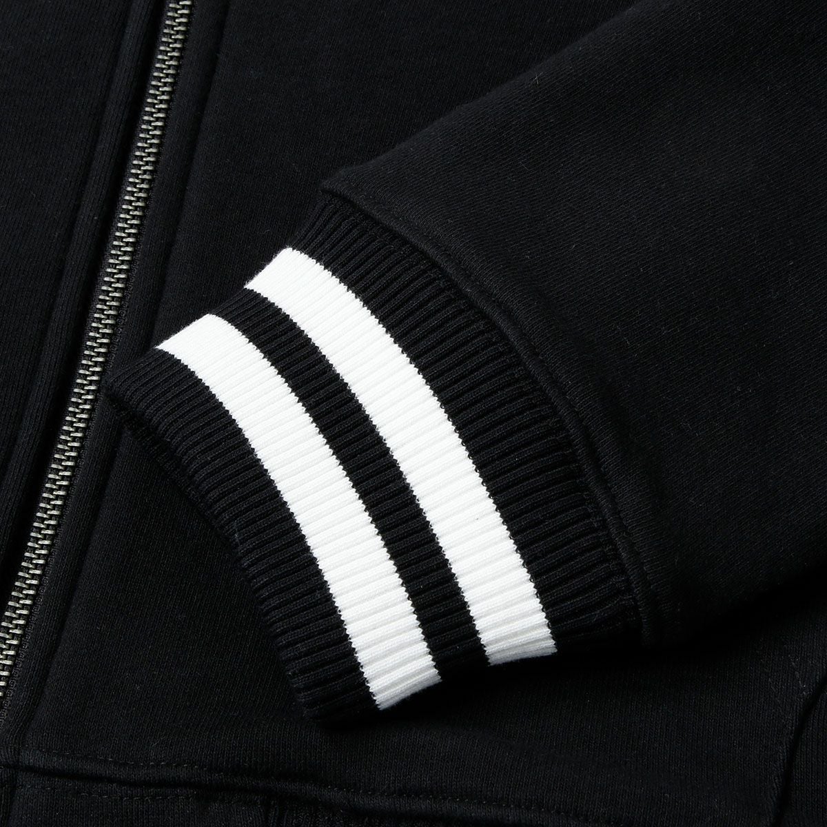 Deus Ex Machina｜パトロン フリース ボンバー ジャケット｜ファブリック｜ブラック