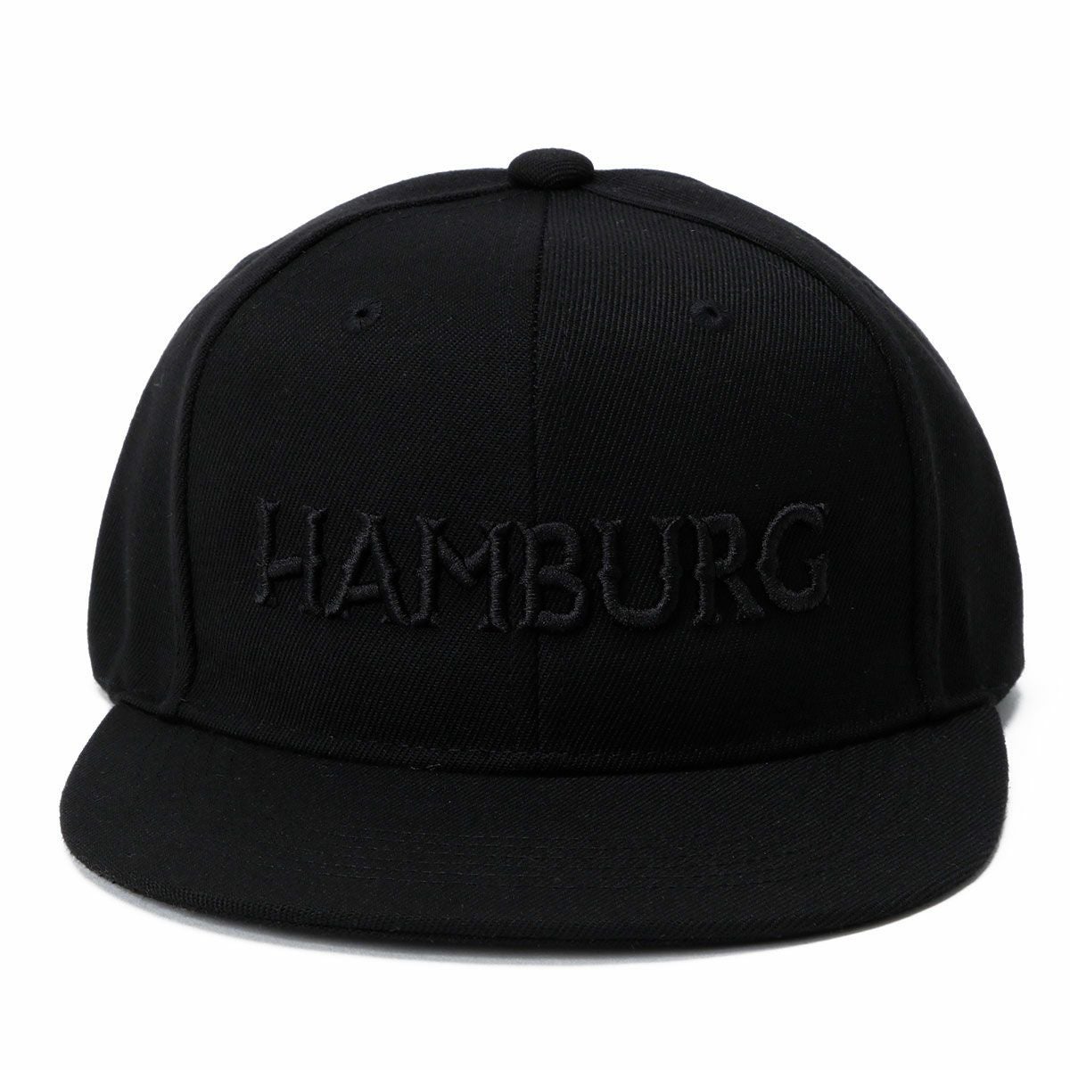 ハンバーグ師匠 x DEVILOCK｜HAMBURG CAP｜帽子｜ブラック×ブラック