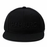 ハンバーグ師匠 x DEVILOCK｜HAMBURG CAP｜帽子｜ブラック×ブラック