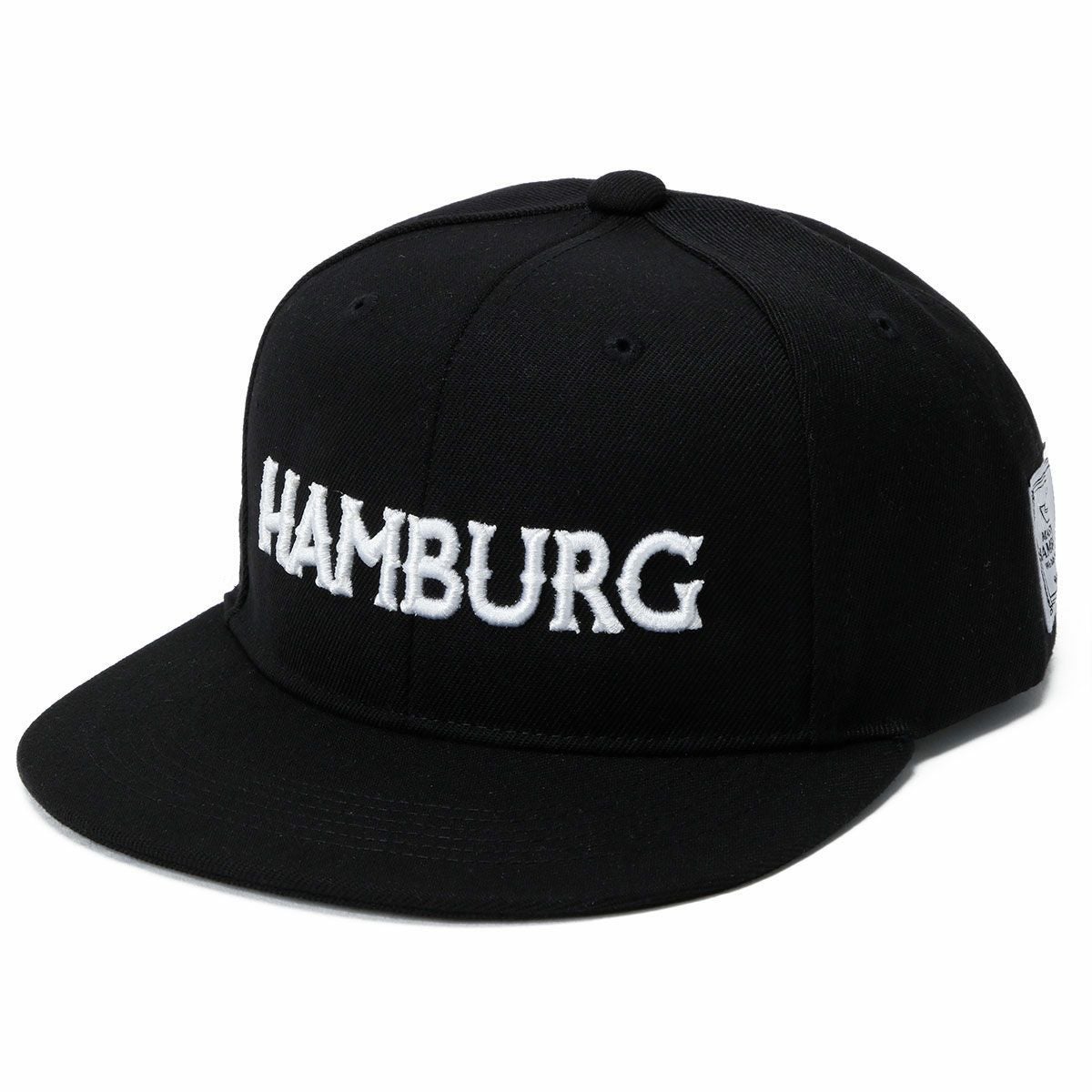 ハンバーグ師匠 x DEVILOCK｜HAMBURG CAP｜帽子｜ブラック×ホワイト