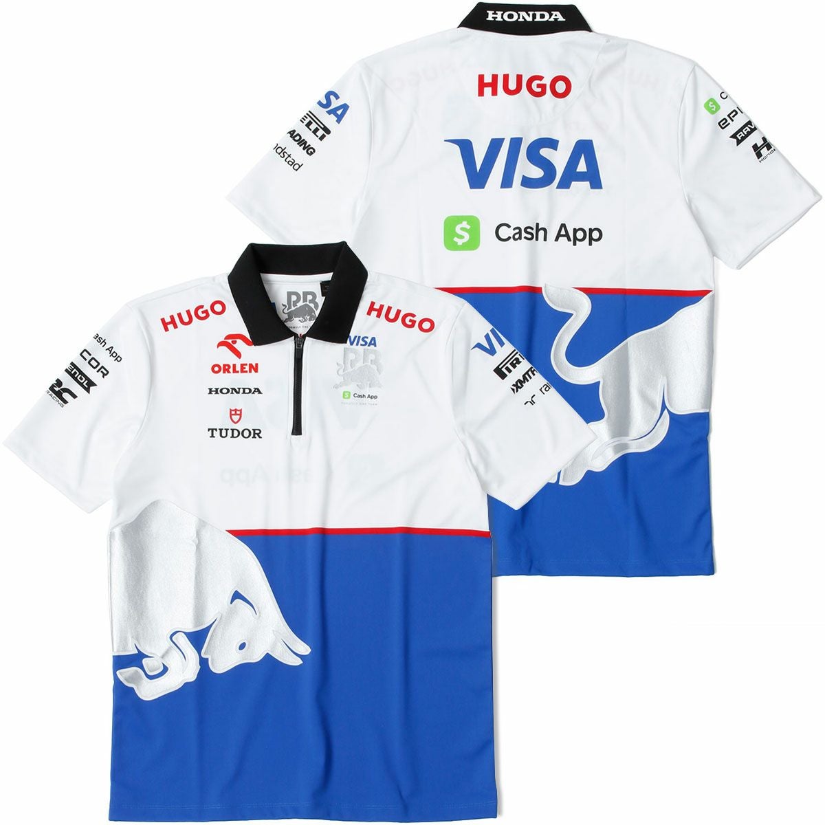 2024 ビザ キャッシュアップ RB F1 チーム ステルスロゴポロシャツ VISA CASH APP RB F1 チーム ポロシャツ 2024 | モトーリモーダ公式