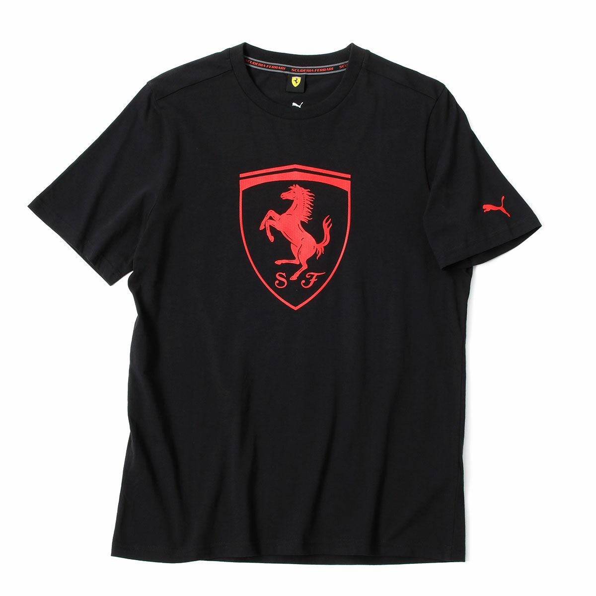フェラーリ RACE TONAL ビッグ シールド Tシャツ | モトーリモーダ公式