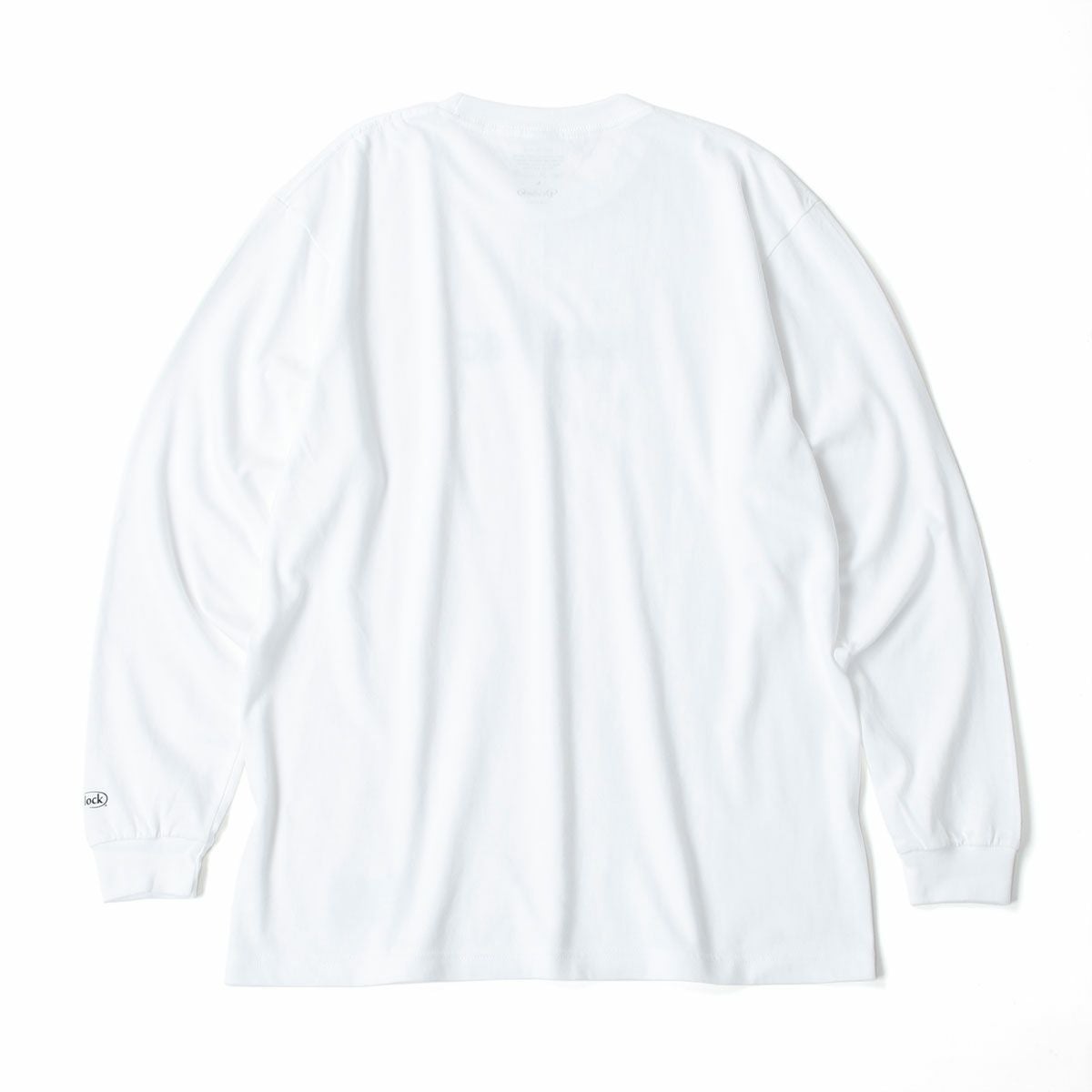 ハンバーグ師匠 x DEVILOCK｜HAMBURG L/S TEE｜ロングスリーブ｜ホワイト