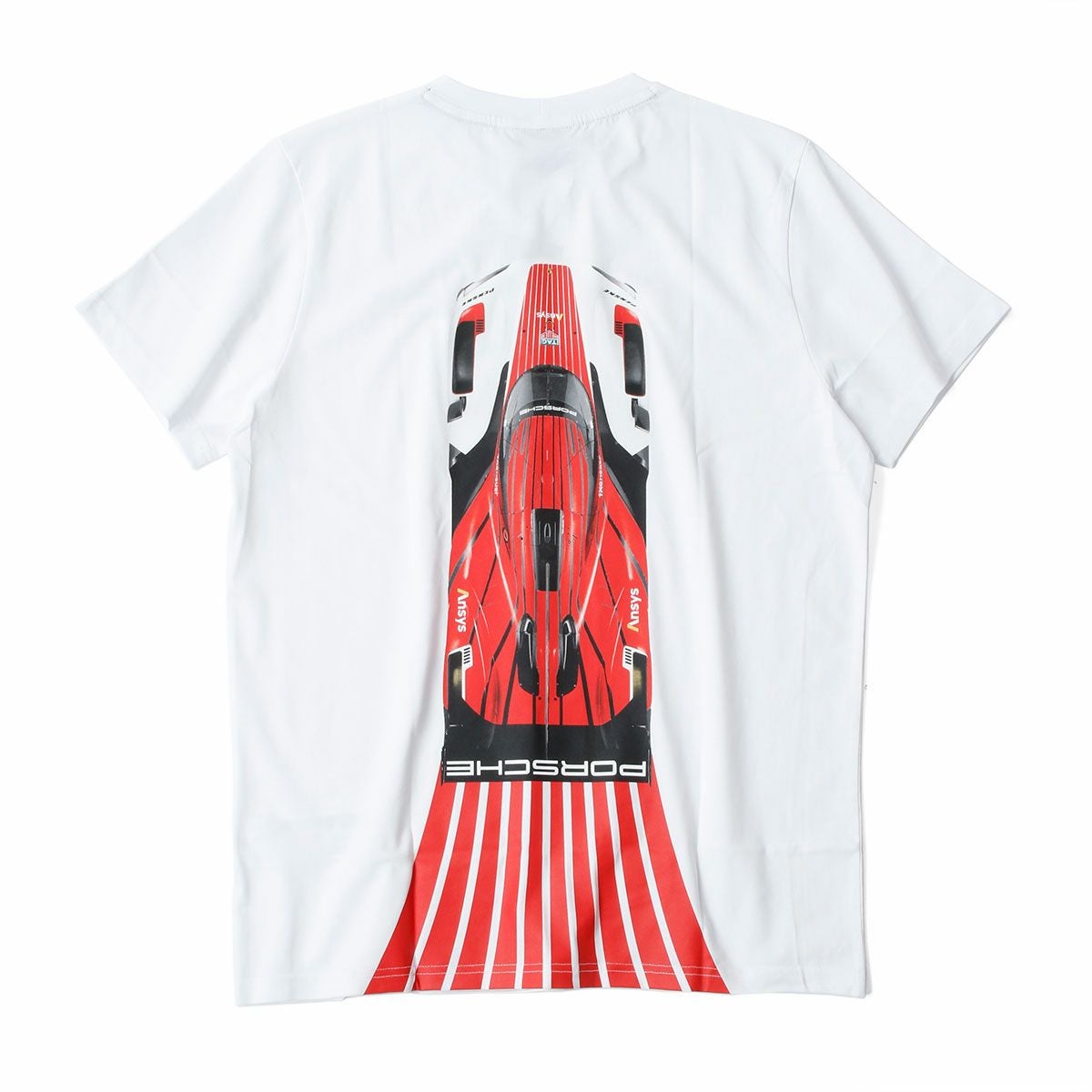 PORSCHE｜ポルシェ ペンスキー FW グラフィック Tシャツ｜ホワイト