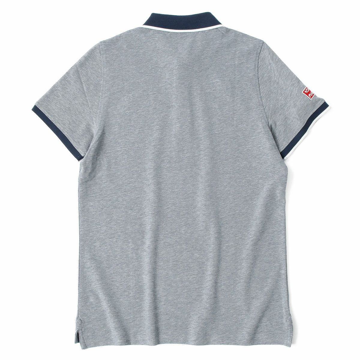 Mille Miglia｜ミッレミリア ツートン ポロ｜ポロシャツ｜メランジ×ブルー