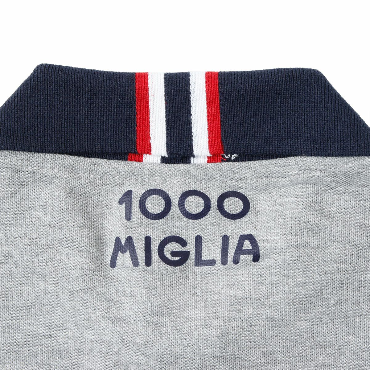 Mille Miglia｜ミッレミリア EMIRATES ポロ｜ポロシャツ｜メランジ×ブルー