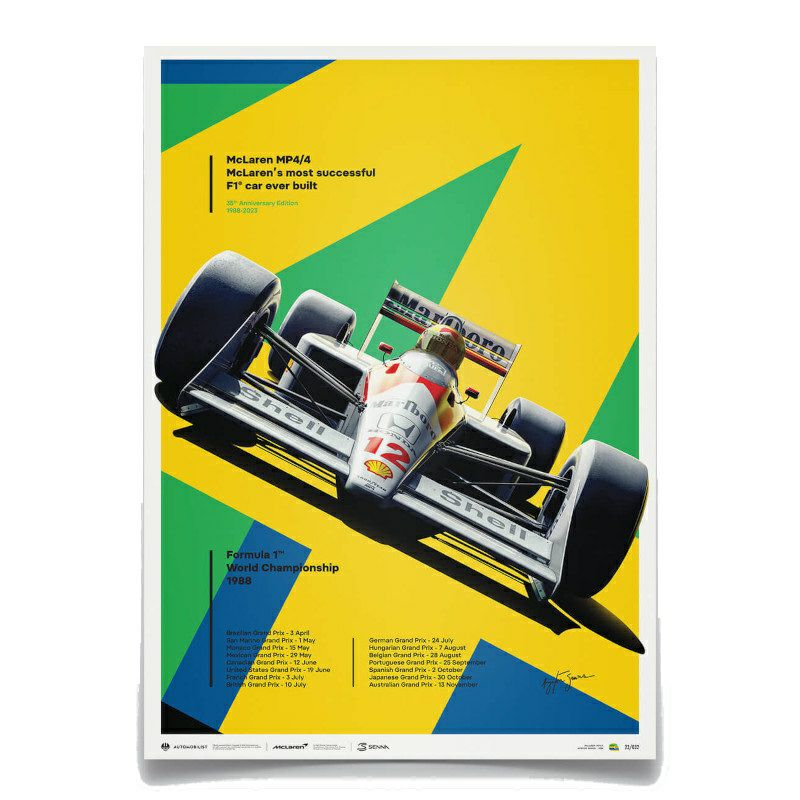 アイルトン・セナ マクラーレン MP4/4 30 YEARS OF LEGACY リミテッド