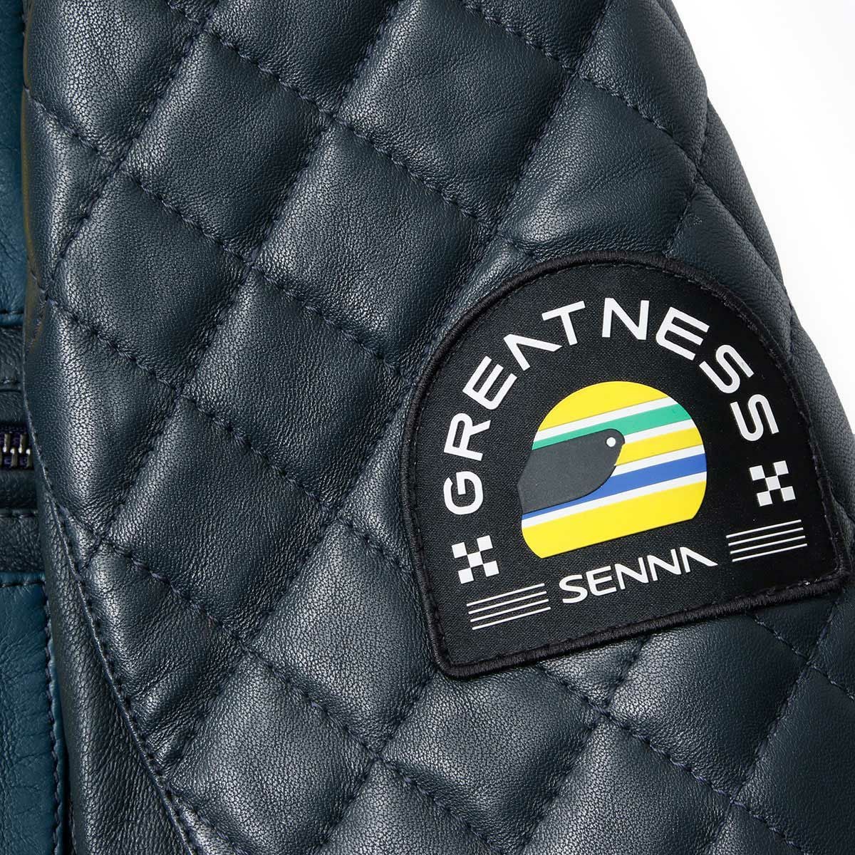 アイルトン・セナ サンパウロ LOTUS レザー ジャケット
