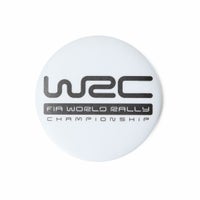 WRC｜WRC ロゴ 缶バッジ｜その他雑貨｜ホワイト