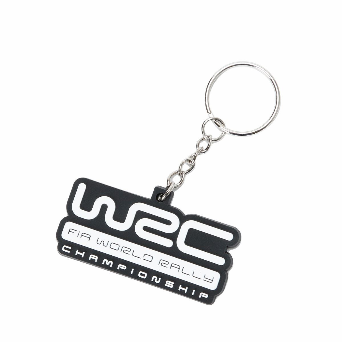 WRC｜WRC シリコン ロゴ キーリング｜キーホルダー｜ブラック