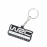 WRC｜WRC シリコン ロゴ キーリング｜キーホルダー｜ブラック