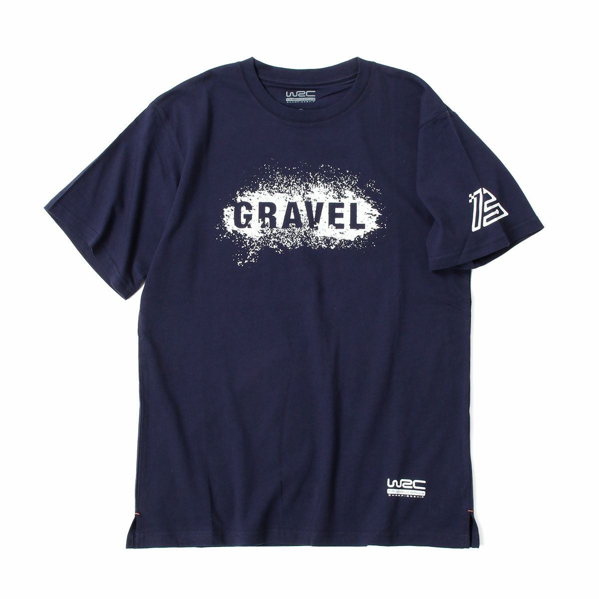 WRC｜WRC GRAVEL Tシャツ｜ネイビーブルー