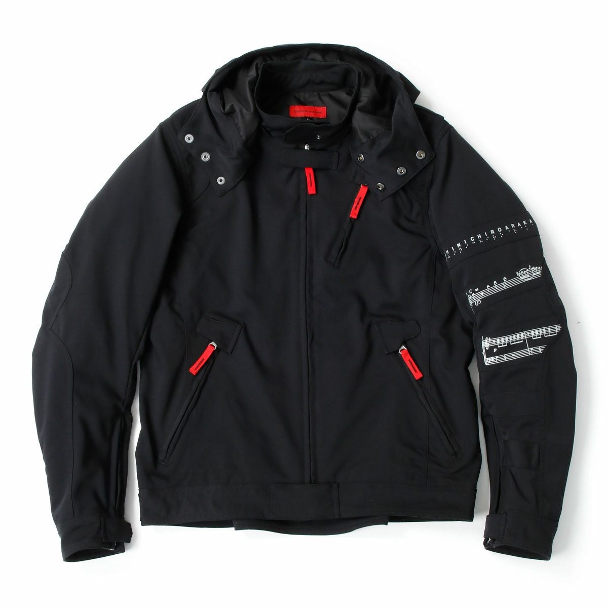 SHINICHIRO ARAKAWA｜H33 n フーディ｜ファブリック｜ブラック