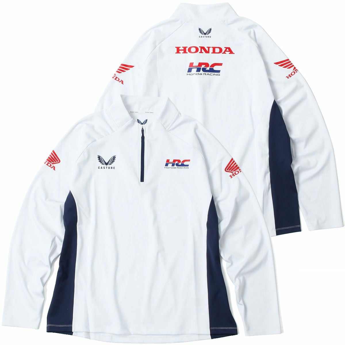 HRC ホンダ チーム レプリカ ハーフジップ スウェット