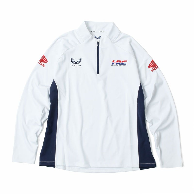 HRC ホンダ チーム レプリカ ハーフジップ スウェット 
