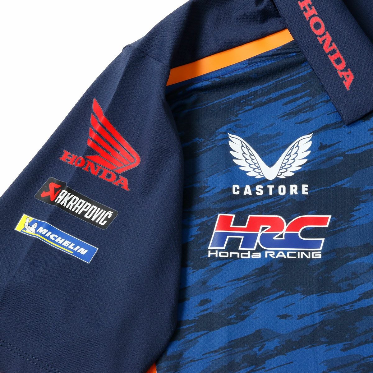 REPSOL HONDA｜レプソル ホンダ チーム レプリカ ポロ｜ポロシャツ｜ブルー