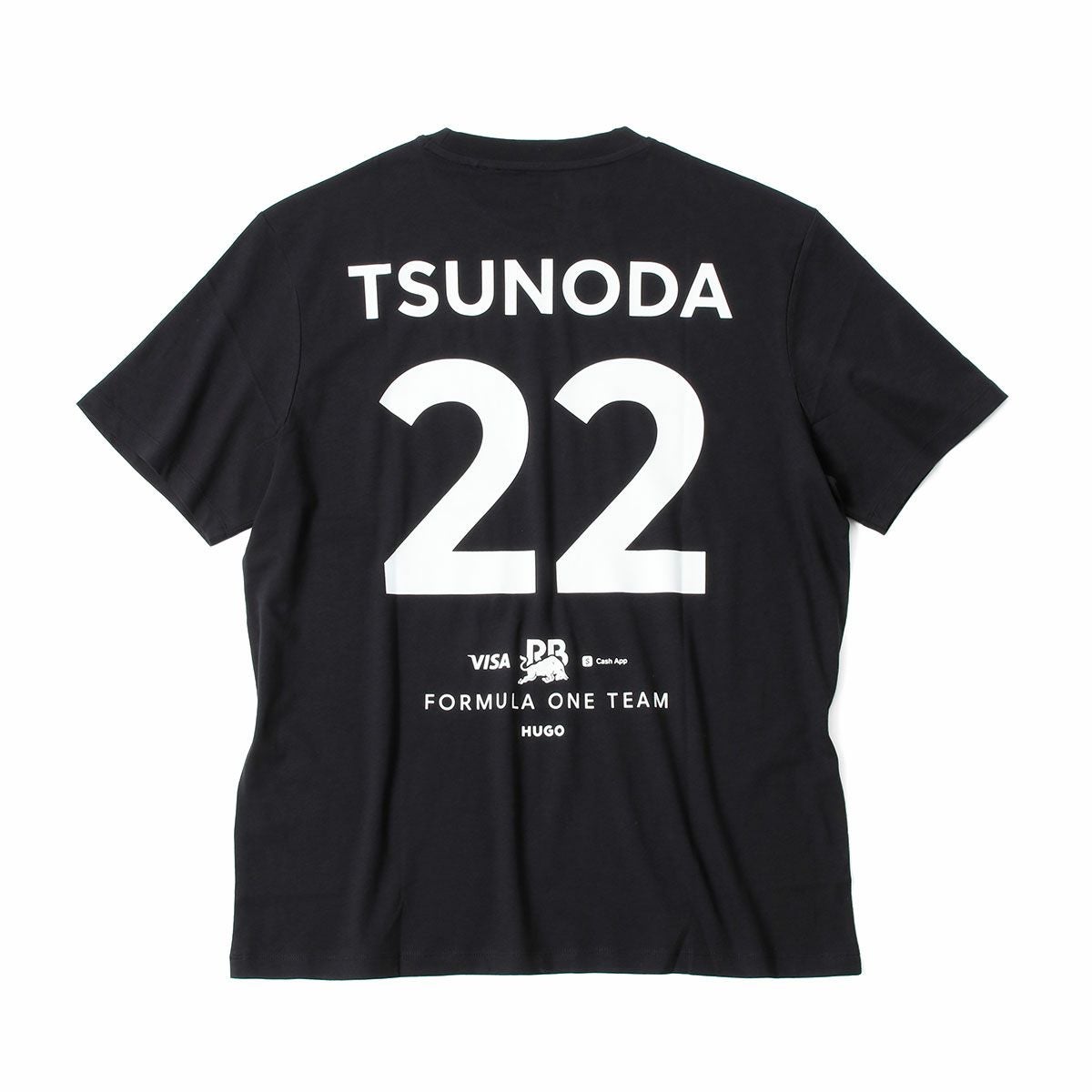Racing Bulls｜VISA CASH APP RB F1 チーム #22 角田裕毅 Tシャツ 2024｜ブラック