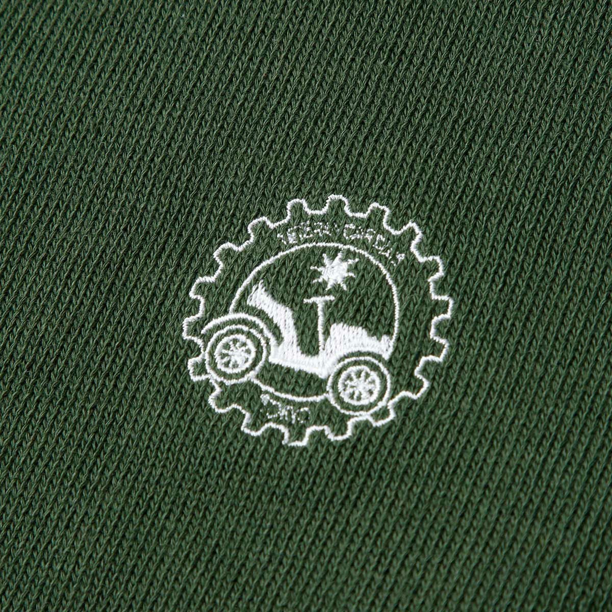 Mille Miglia｜Vネッククールマックス セーター 2024｜ニット｜ジャングルグリーン