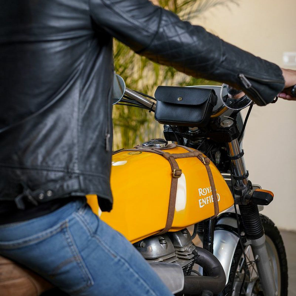 Trip Machine｜サイドキック モト ポーチ｜その他バッグ｜ブラック｜使用イメージ