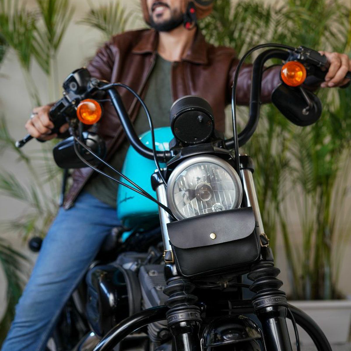 Trip Machine｜サイドキック モト ポーチ｜その他バッグ｜ブラック｜使用イメージ