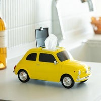 Cassette Car Products｜Fiat 500 Old 2WAYティッシュケース｜その他雑貨｜イエロー