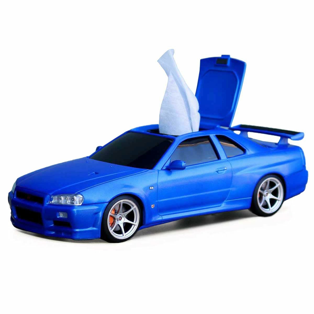 ウェットティッシュケース 日産スカイライン GT-R (BNR34