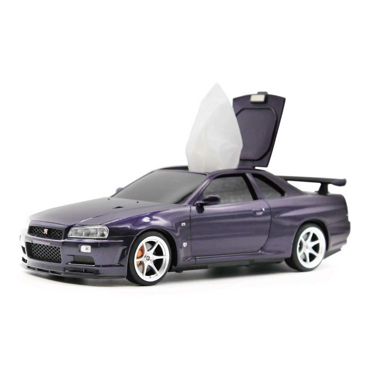 ウェットティッシュケース 日産スカイライン GT-R (BNR34