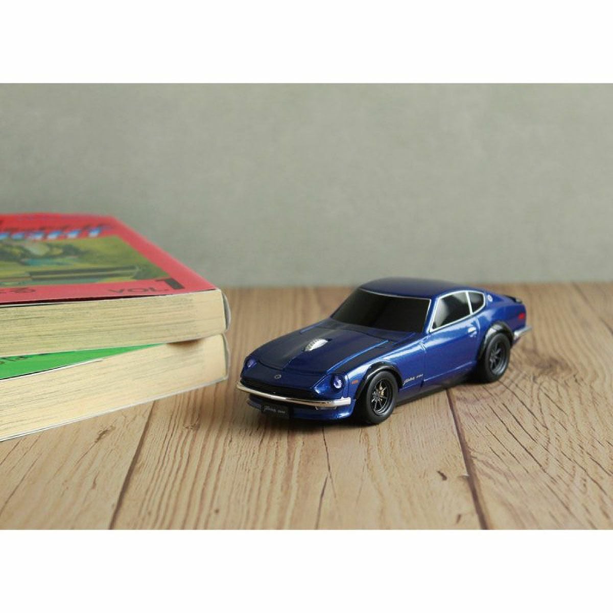 まうす出品 Amazon | 無線マウス 日産フェアレディ 240Z ブルー 湾岸ミッドナイト