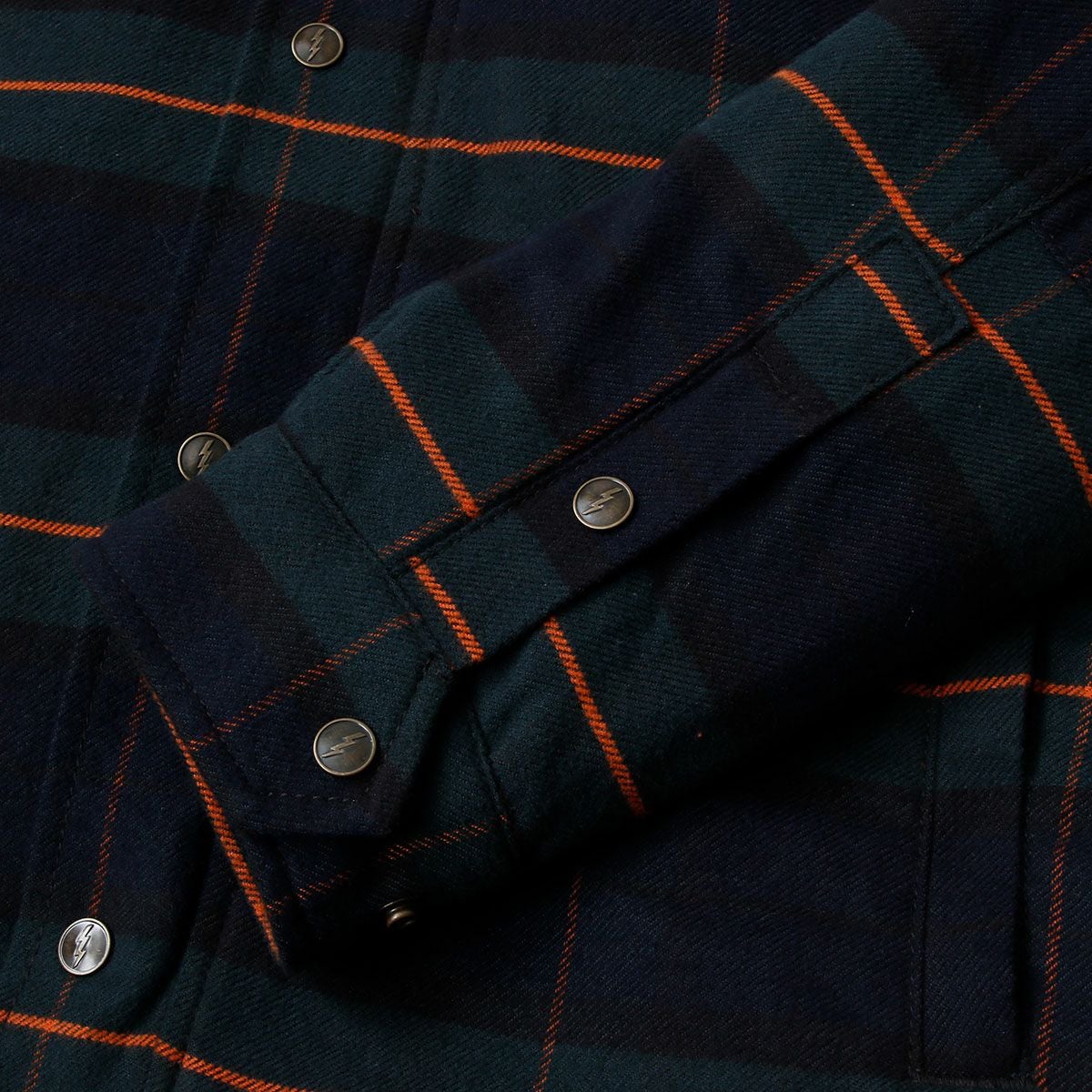 John Doe｜XTM モトシャツヴィンテージ｜ファブリック｜ブラック