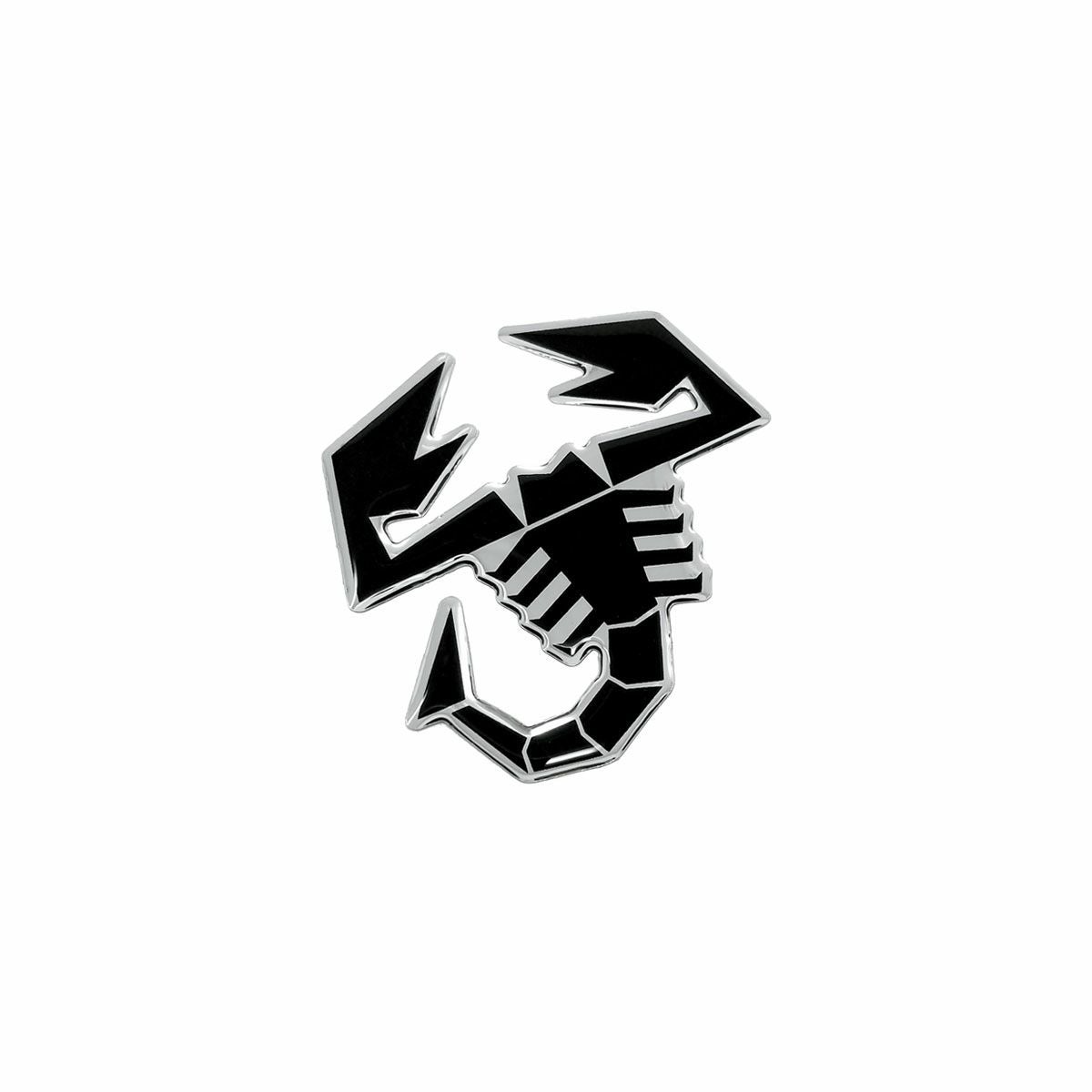 Abarth｜アバルト 3D スコーピオン ステッカー (60mm)｜ブラック