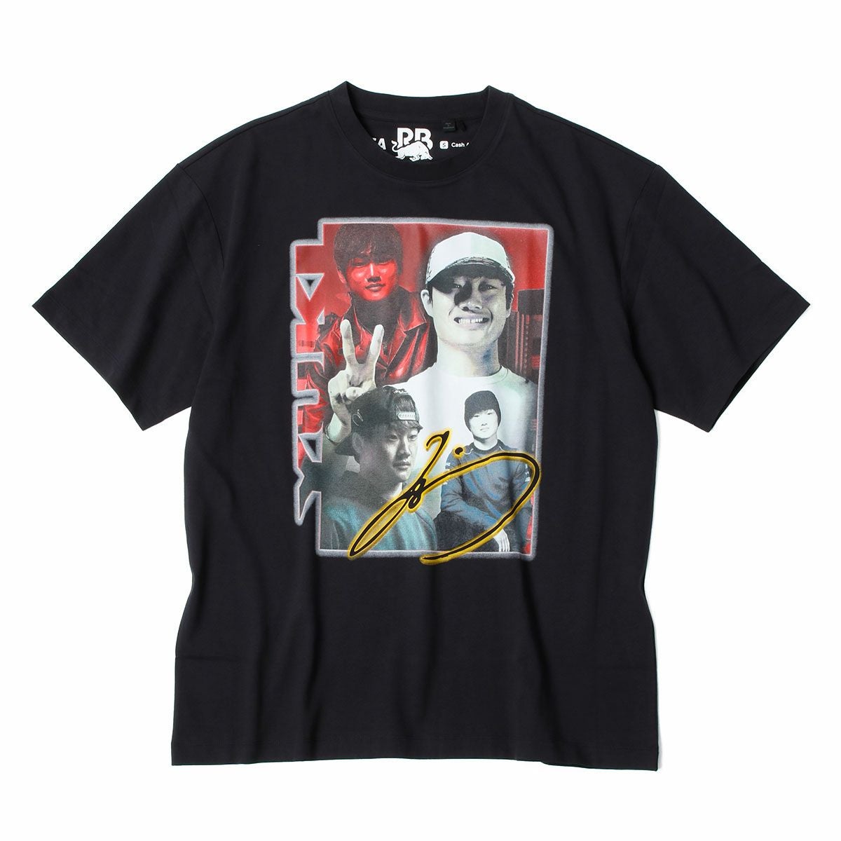角田裕毅　サイン入りTシャツ VISA CASH APP RB F1 チーム 角田裕毅 フォト Tシャツ 2024