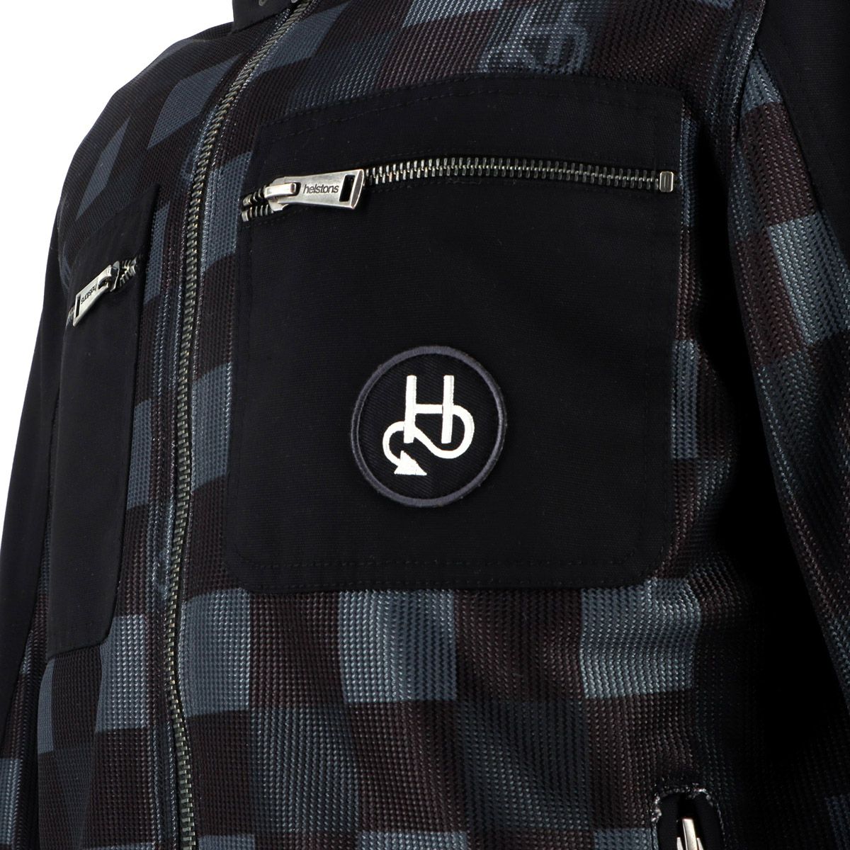 helstons｜ジェネシス エア メッシュ ジャケット｜メッシュ｜ブラック×グレー