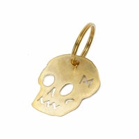 Maria Riding Company｜スカル ブラス キーリング｜キーホルダー