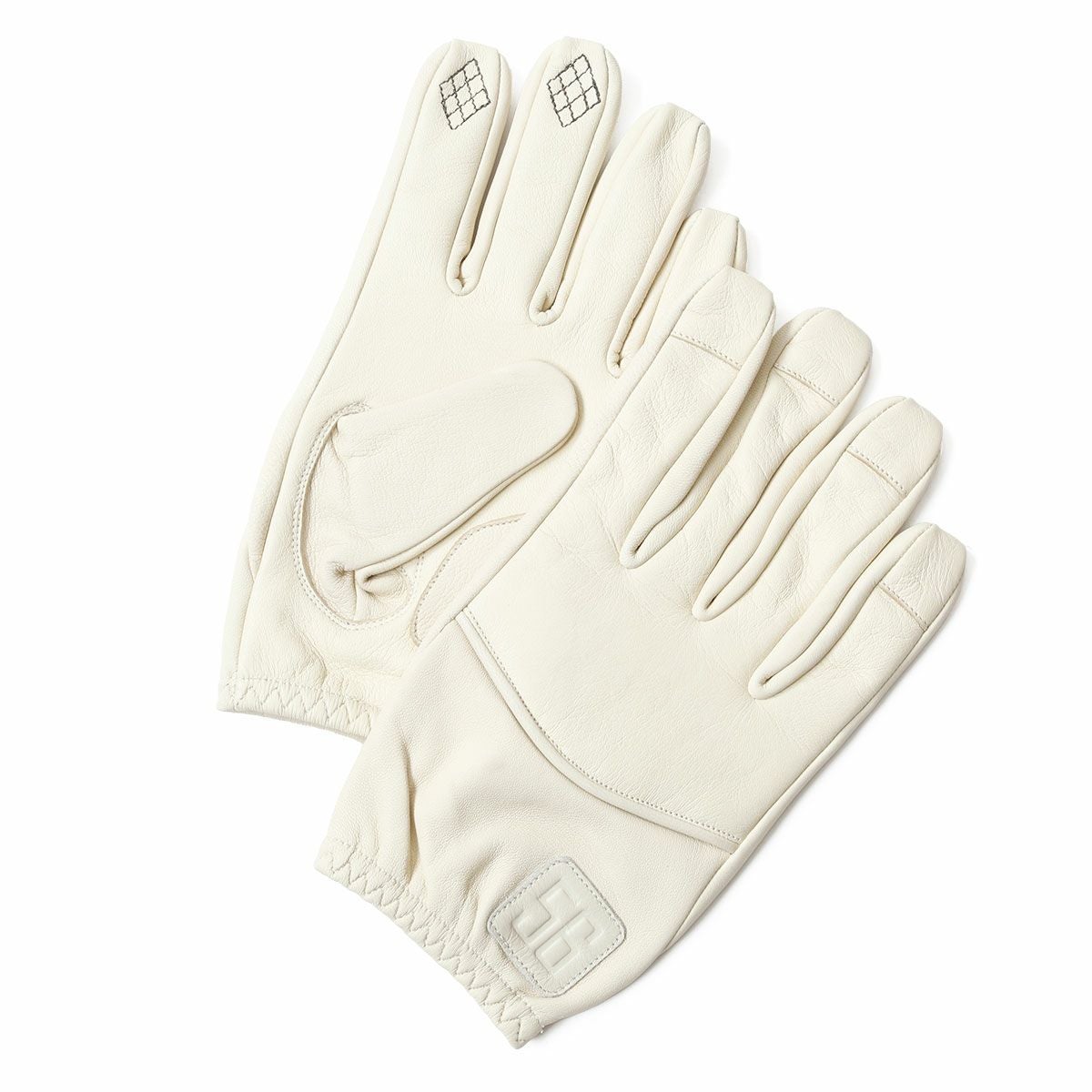 56design｜レザー ライディング グローブ｜3シーズン｜アイボリー