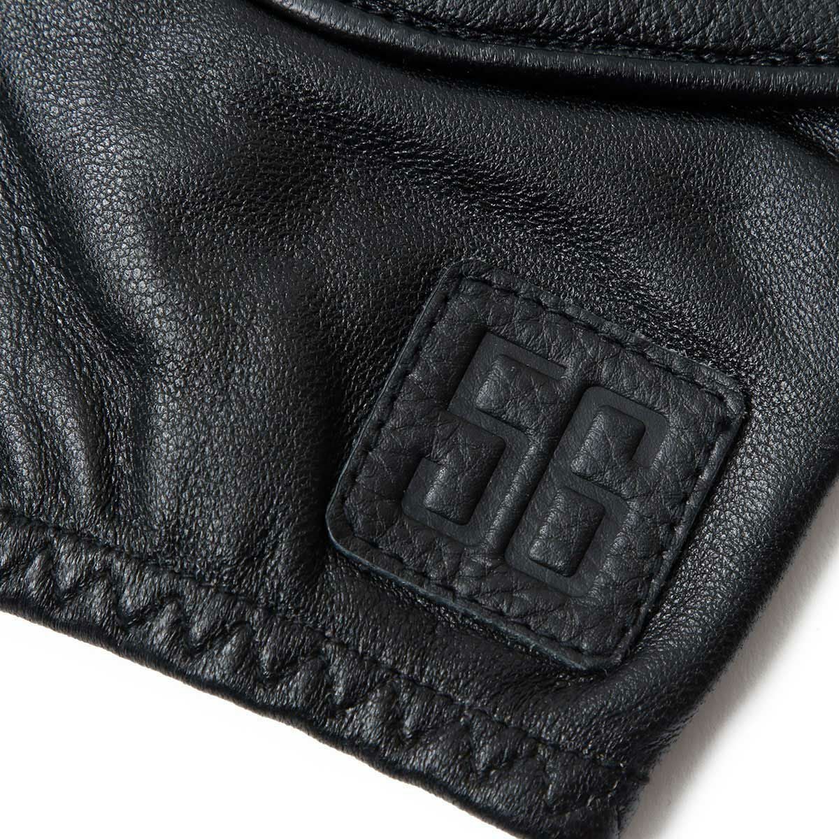56design｜レザー ライディング グローブ｜3シーズン｜ブラック