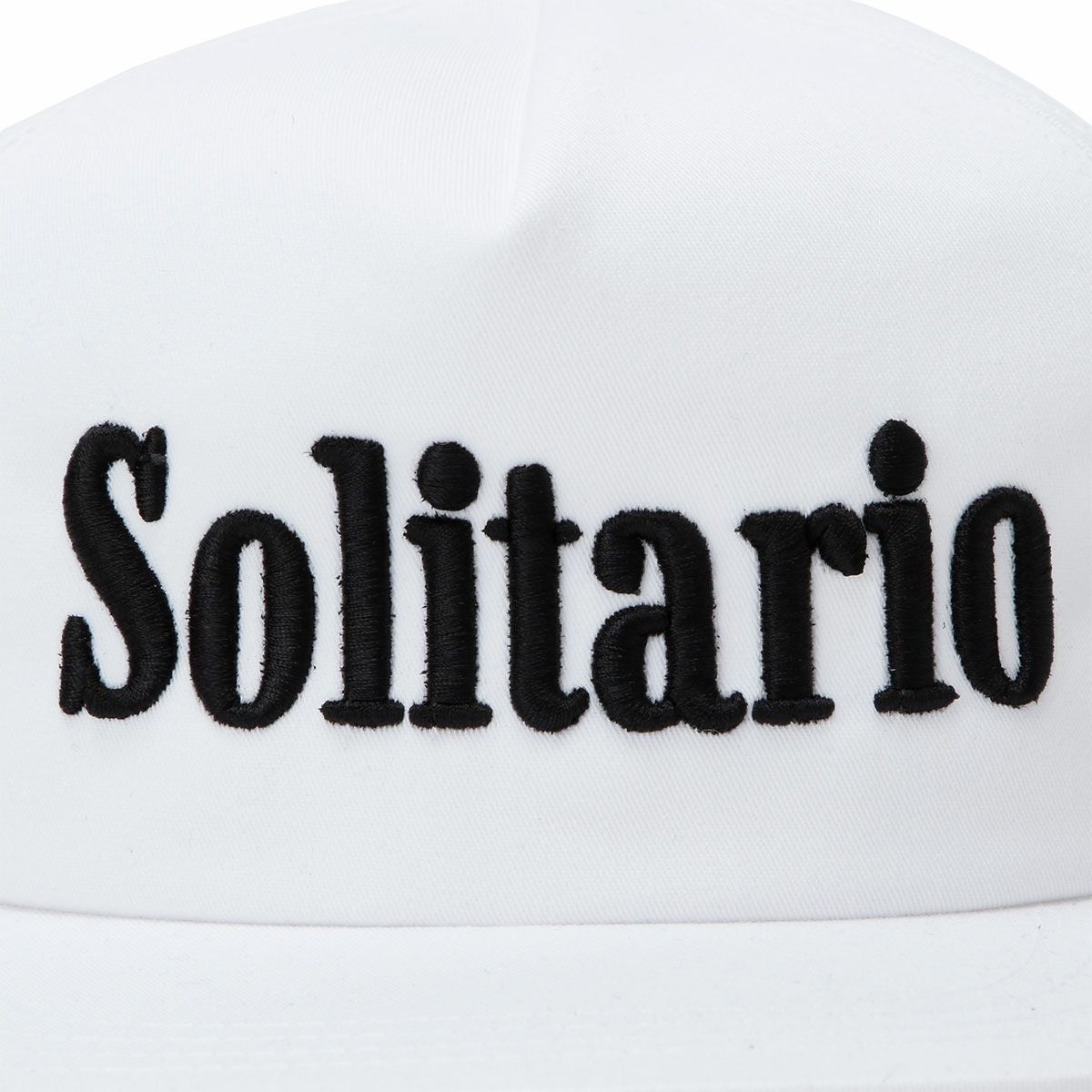 El Solitario｜ソリタリオ レーシング チーム キャップ｜帽子｜ホワイト