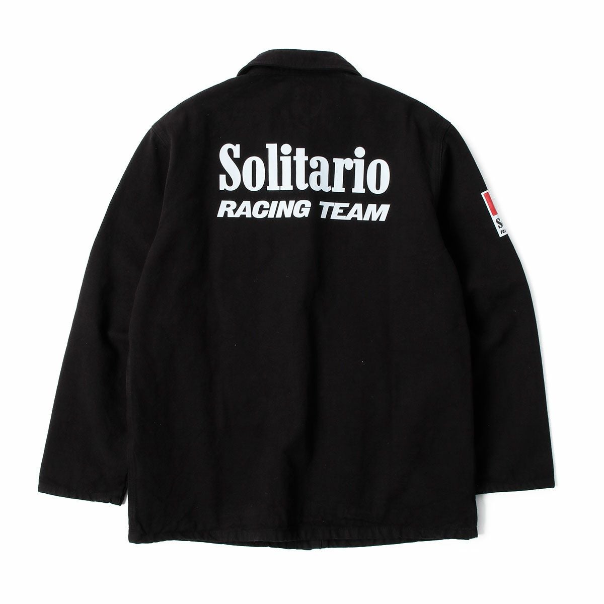 El Solitario｜ソリタリオ レーシング チーム ワーカー ジャケット｜ファブリック｜ブラック