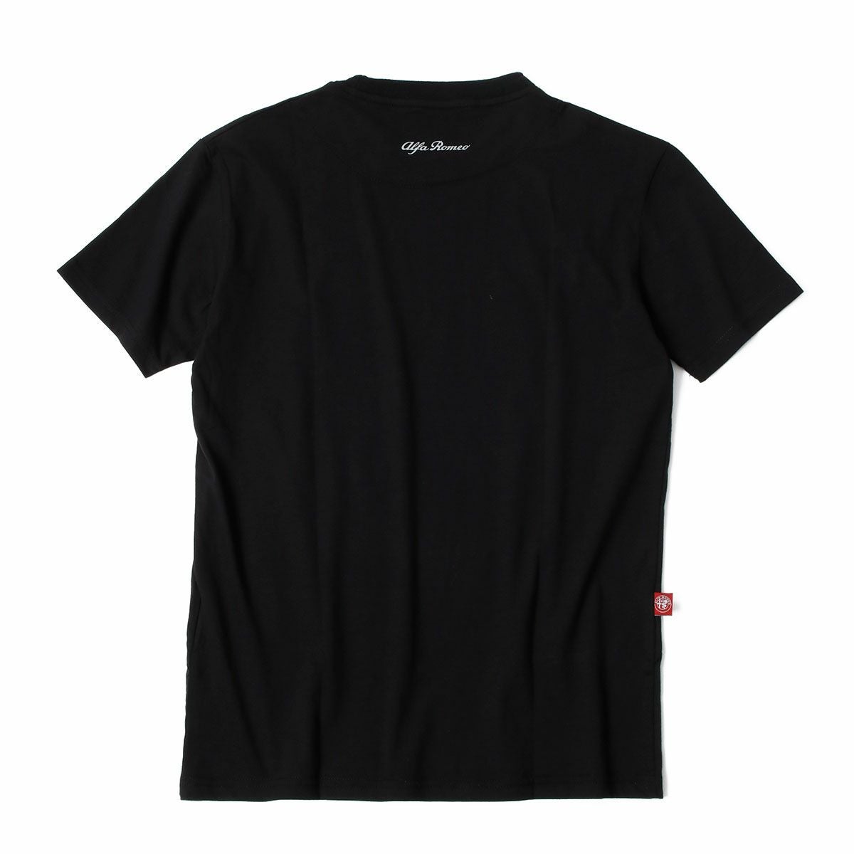Alfaromeo｜アルファロメオ ロゴ Tシャツ｜ブラック