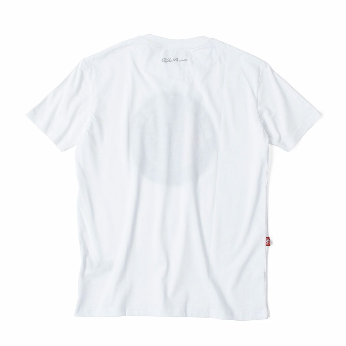Alfaromeo｜アルファロメオ ロゴ Tシャツ｜ホワイト