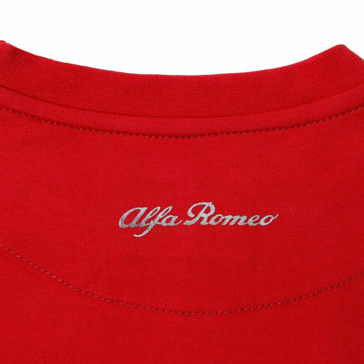 Alfaromeo｜アルファロメオ ロゴ Tシャツ｜レッド
