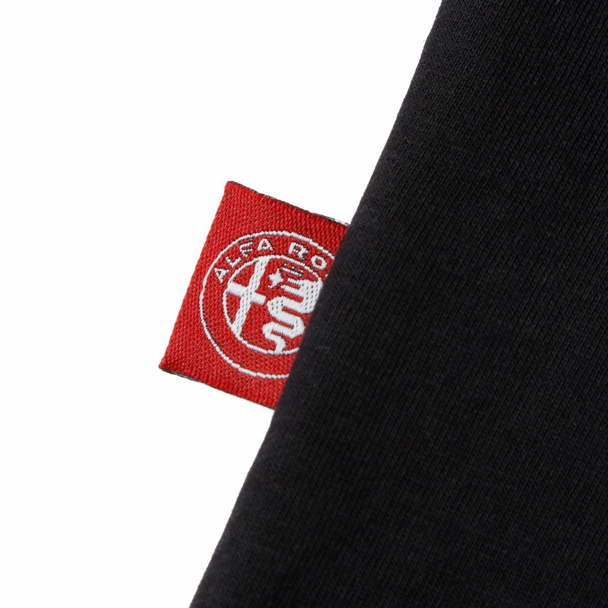 Alfaromeo｜アルファロメオ ロゴ Tシャツ｜ブラック
