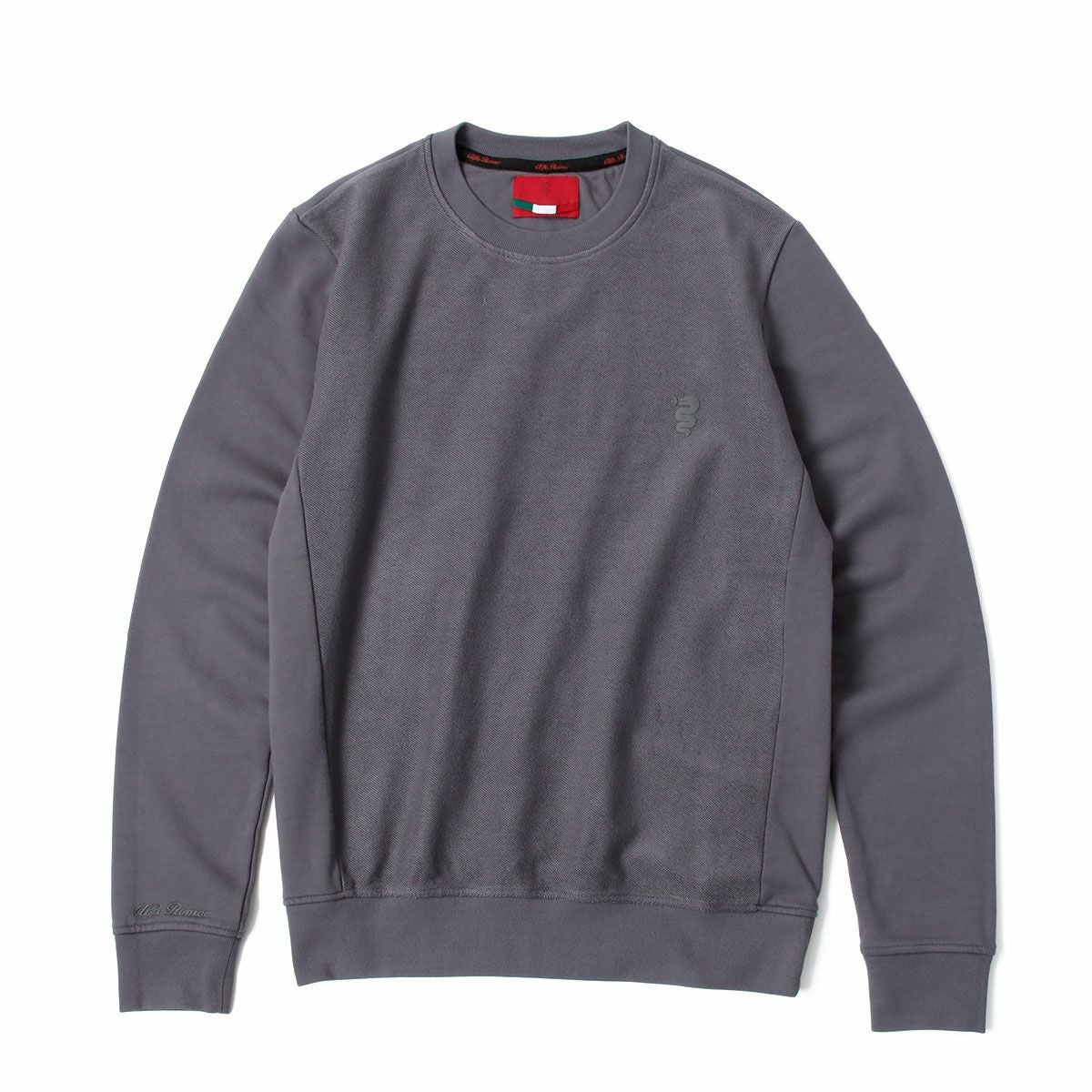 Alfaromeo｜アルファロメオ ワンポイント ロゴ スウェットシャツ｜ニット